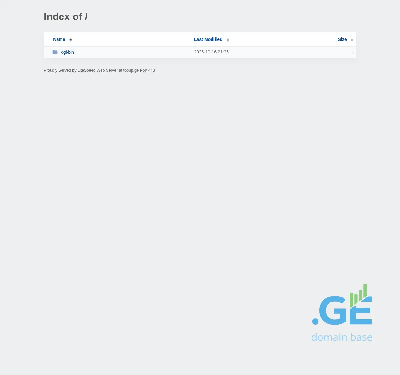 Screenshot of the site topup.ge