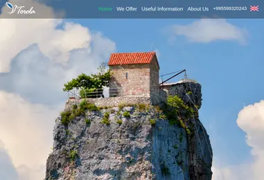 Скриншот torola.ge