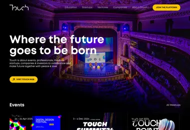 Screenshot of touch.ge