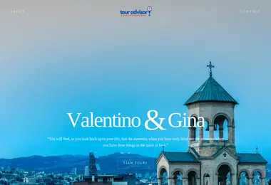 Screenshot of touradvisor.ge