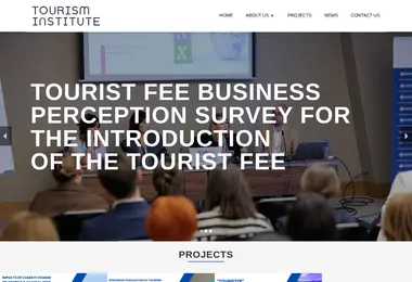 tourisminstitute.ge-ის ეკრანის სურათი