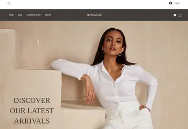 Screenshot of toyou.ge