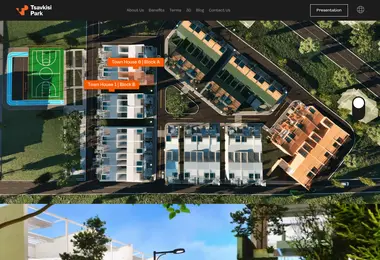 Screenshot of tpark.ge