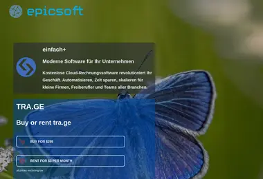 Screenshot of tra.ge
