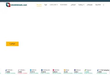 Скриншот tradershub.ge