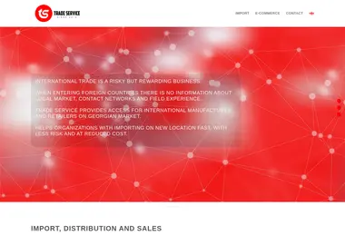 Screenshot of tradeservice.ge