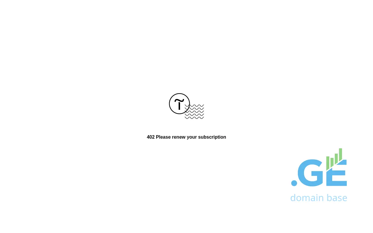 Screenshot of the site transitcargo.ge