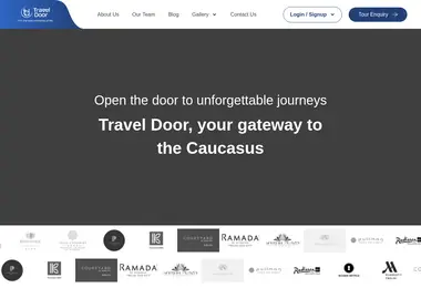 Скриншот traveldoor.ge