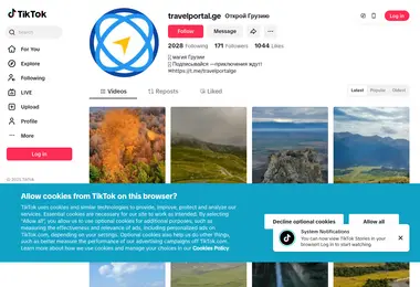 Screenshot of travelportal.ge