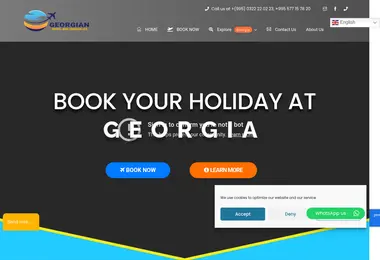 Скриншот traveltourism.ge
