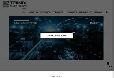 Screenshot of trinix.ge