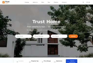 Screenshot of trusthome.ge