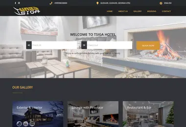 Screenshot of tsiga.ge