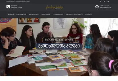 Screenshot of tsignipedia.ge
