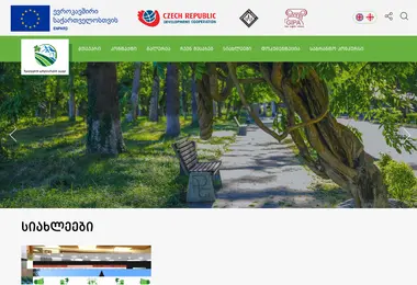 Screenshot of tskaltubolag.ge