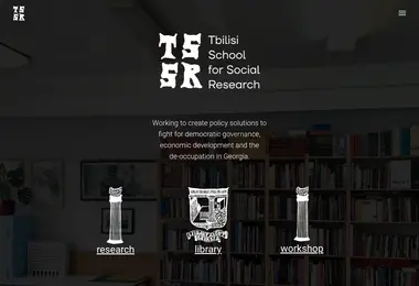 Screenshot of tssr.ge