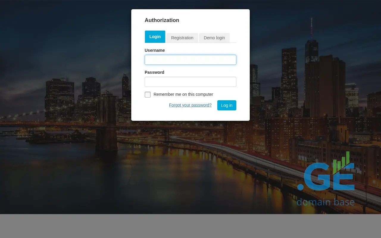 Screenshot of the site ttbooking.ge