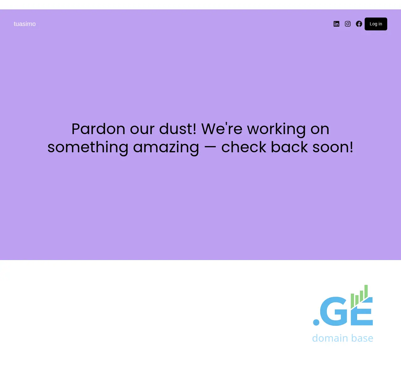 Screenshot of the site tuasimo.ge at 2025-11-06