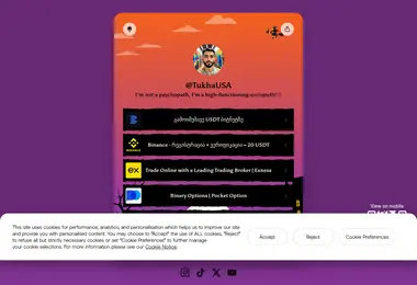 Screenshot of tukha.ge