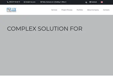 Screenshot of tvlux.ge