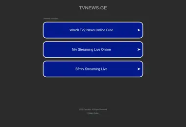 Screenshot of tvnews.ge