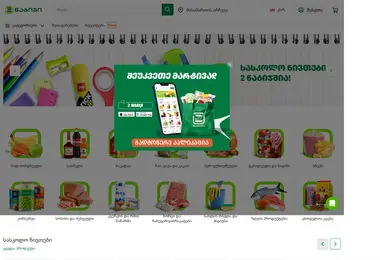 Screenshot of twosteps.ge