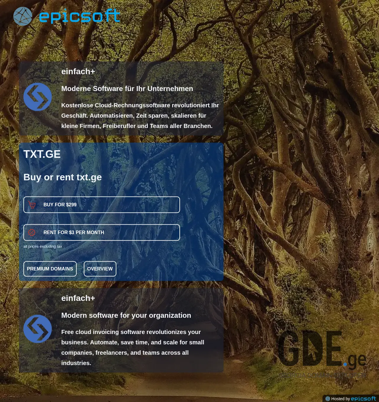 Screenshot of the site txt.ge at 2025-12-03