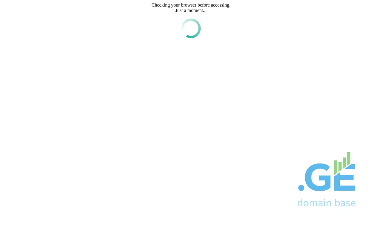 Screenshot of the site unical.ge