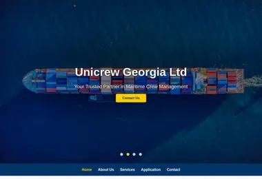 unicrew.ge-ის ეკრანის სურათი