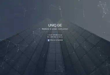 Screenshot of uniq.ge