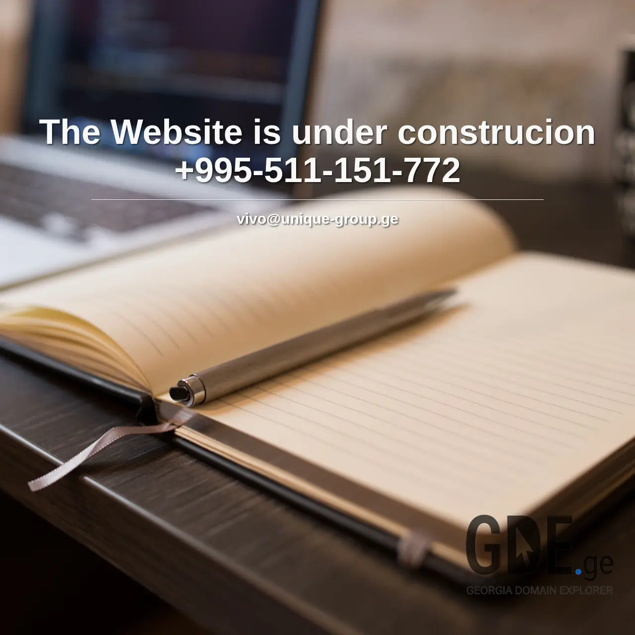 Screenshot of the site unique-group.ge at 2025-12-12