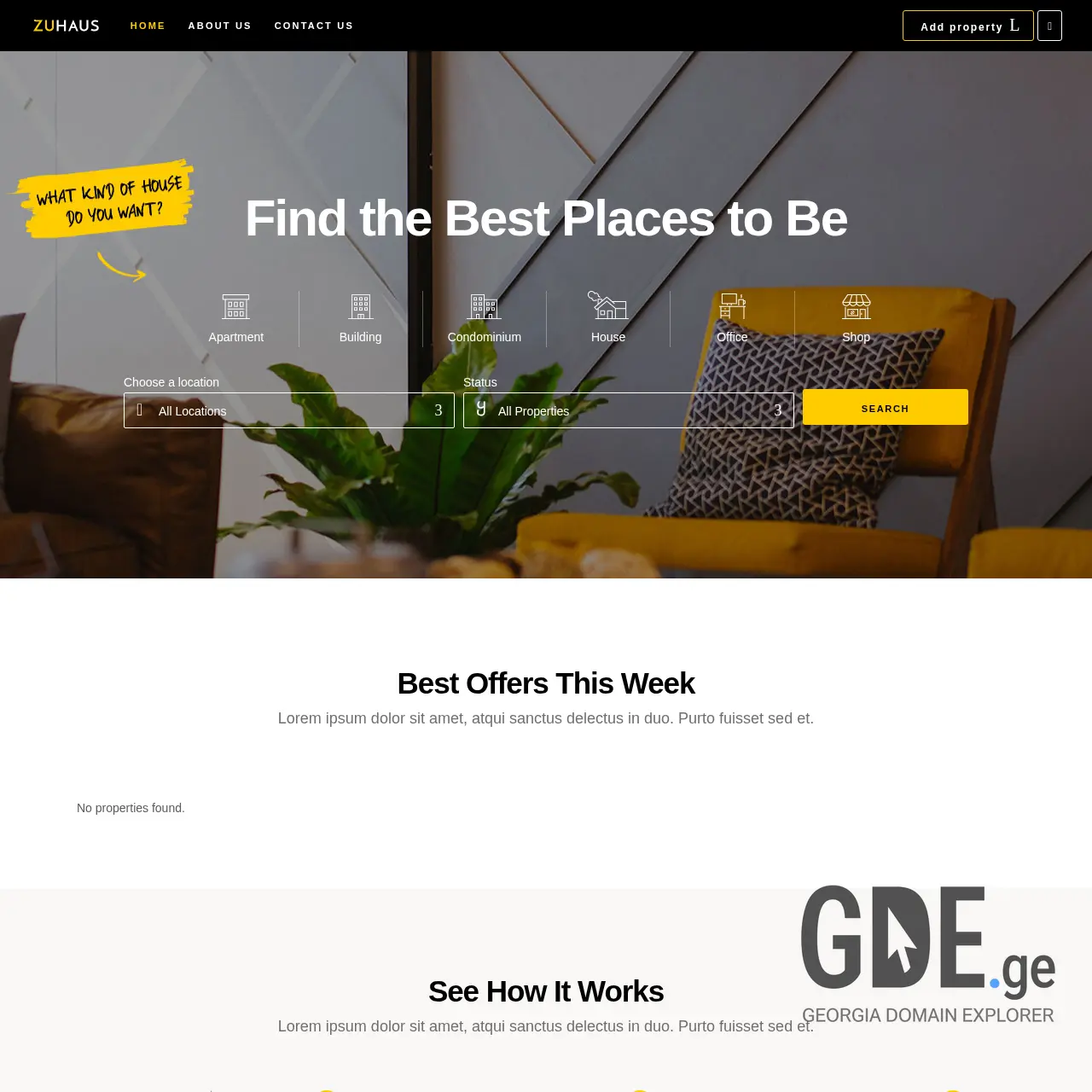 Screenshot of the site unitconsulting.ge at 2025-12-13