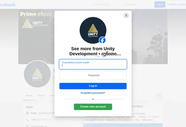 Screenshot of unityd.ge