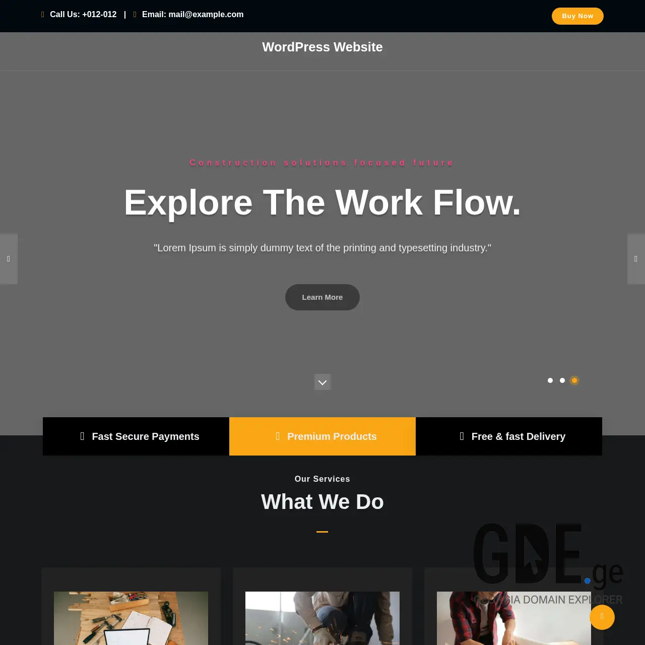 Screenshot of the site unlocktbilisi.ge at 2026-01-26