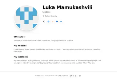 Screenshot of usltd.ge
