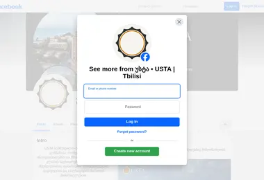 Скриншот usta.ge
