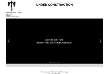 Скриншот uwg.ge