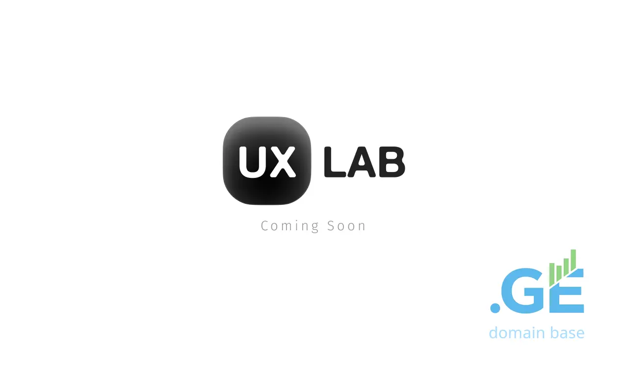 Screenshot of the site uxlab.ge