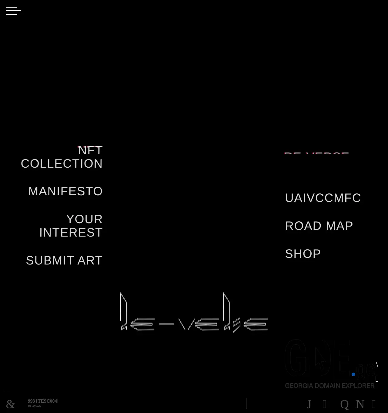 Screenshot of the site vaccine.ge at 2025-12-03