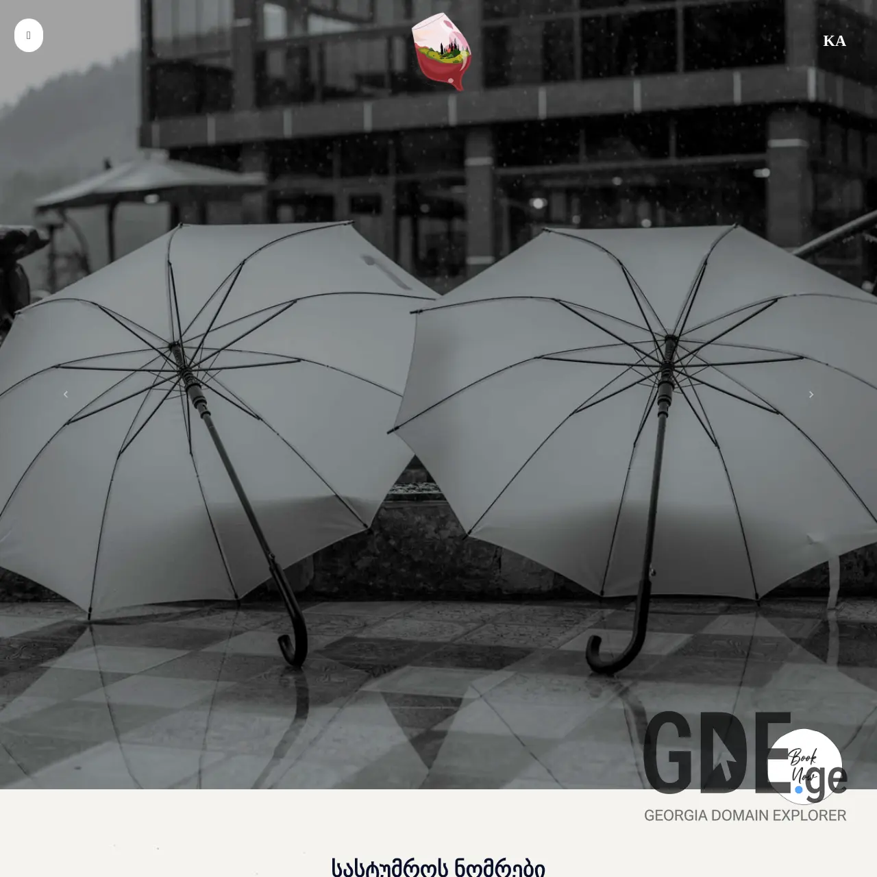 Screenshot of the site vaioresort.ge at 2025-12-13