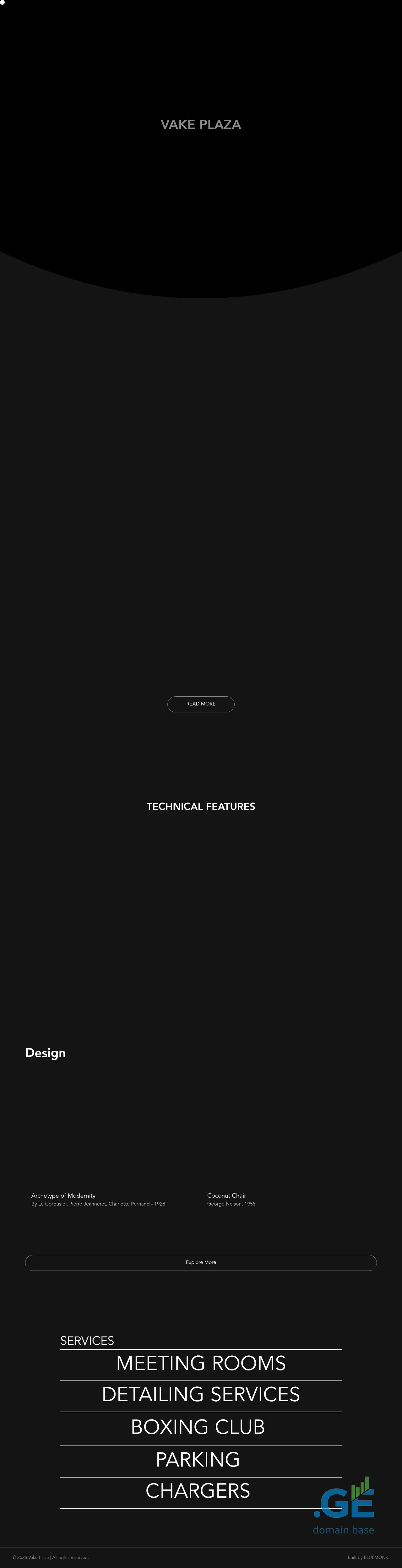 Screenshot of the site vakeplaza.ge