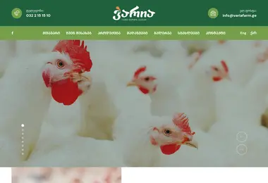 Скриншот variafarm.ge