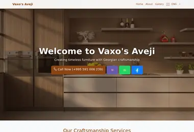 Screenshot of vaxo.ge