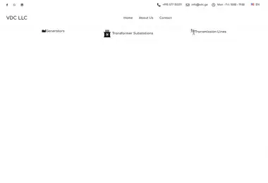 Screenshot of vdc.ge