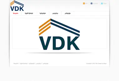 Screenshot of vdk.ge