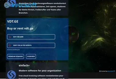 Скриншот vdt.ge