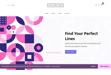 vectorstore.ge-ის ეკრანის სურათი