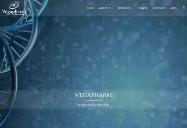 Screenshot of vegapharm.ge