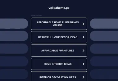 Screenshot of velleahome.ge
