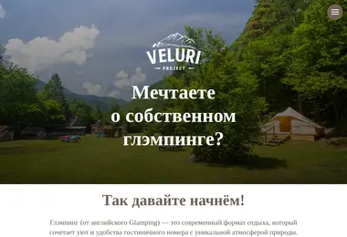 veluri.ge-ის ეკრანის სურათი
